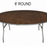  6ft Round table