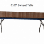  6x30 Banquet Table