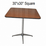  30x30 Square Table