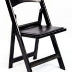  Black Resin Chair