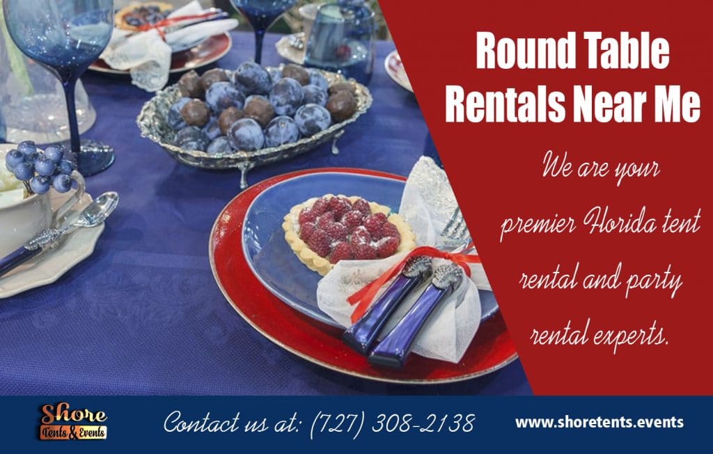 Round Table Rentals Near Me Shore Tents and Events